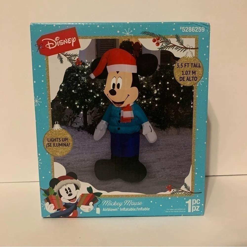 NIB. DISNEY Mickey Mouse 3.5ft Airblown Inflatable